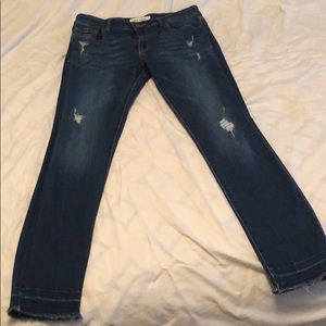 DL 1961 distressed jeans